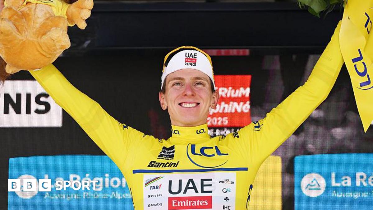Criterium du Dauphine: Tadej Pogacar retains lead to win maiden title