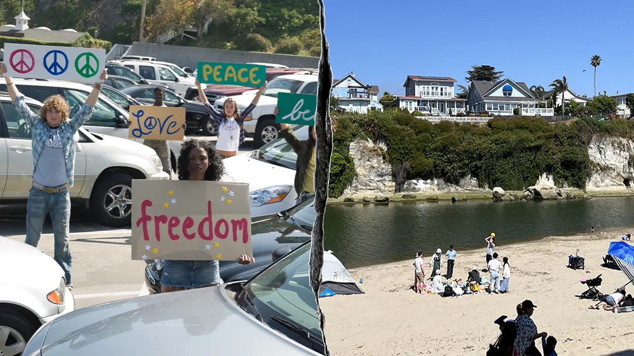 Santa Cruz ‘Resist’ protest features ’86 47′ message amid calls for kindness