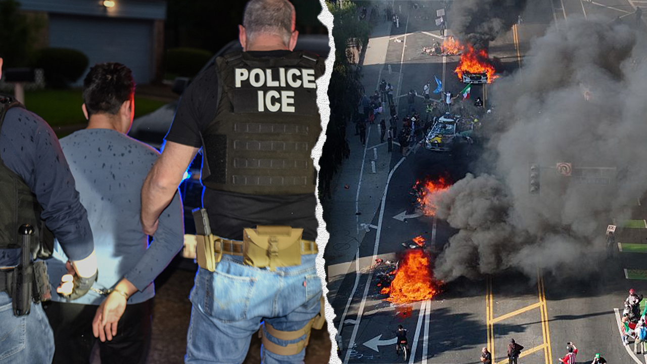ICE arrests convicted criminals in Los Angeles as riots continue