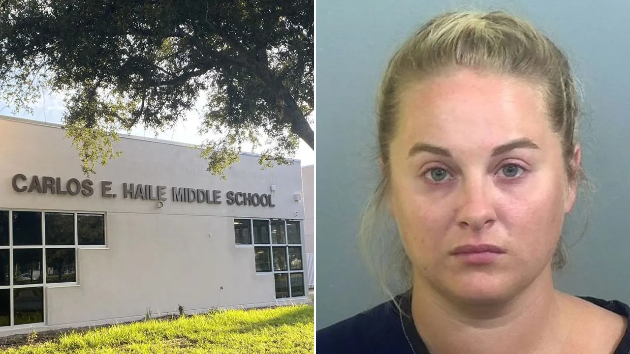 Middle school teacher Oliver Fell arrested for lewd conduct with student