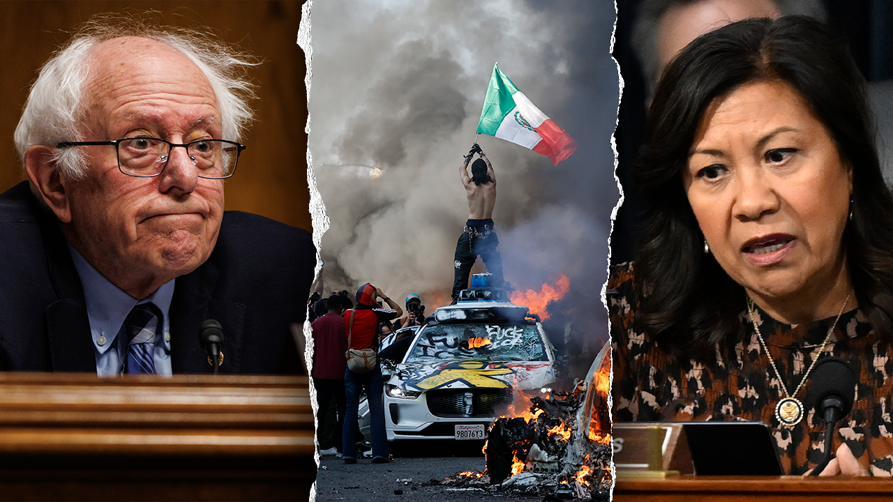 Democrats flip stance on police, law and order from Jan 6 to LA riots