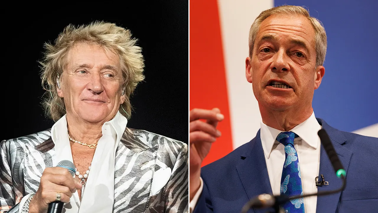 Rod Stewart says ‘we’ve got to give Farage a chance’ in UK politics