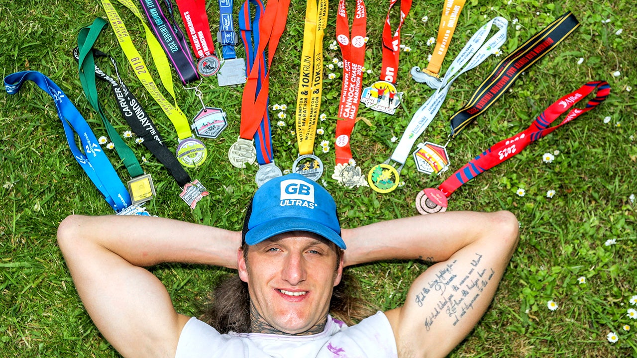 After health battle, personal trainer runs 6,000 miles to shatter half-marathon world record