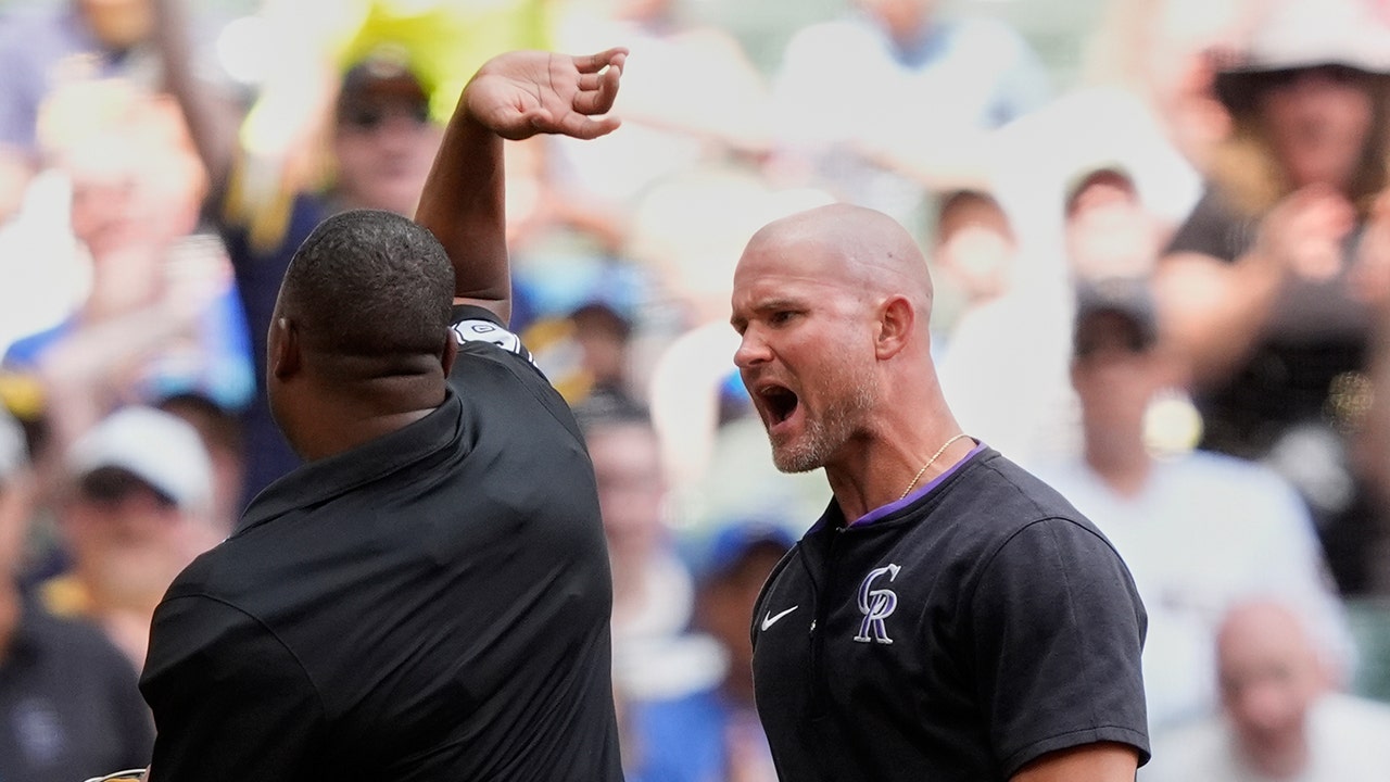Rockies’ Warren Schaeffer makes memorable first ejection in win over Brewers