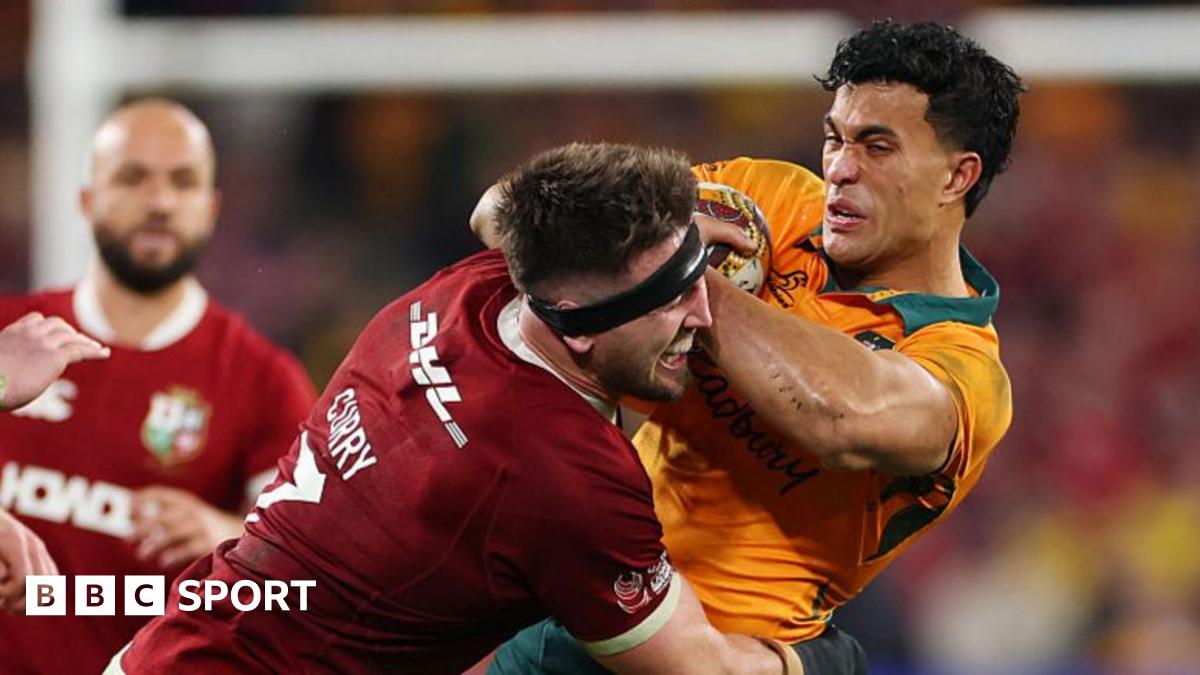 Australia 19-27 Lions: Tourists win first Test in Brisbane