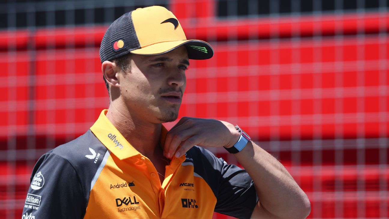 McLaren’s Lando Norris: Not winning F1 title won’t be a failure
