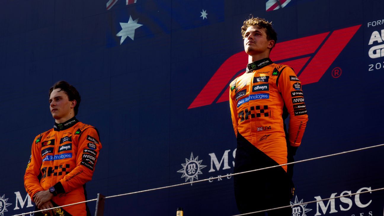 McLaren’s Zak Brown: Lando Norris, Oscar Piastri collision ‘will happen again’