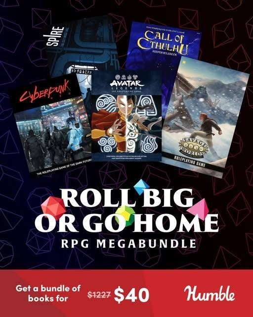 My Favorite Titles In The Big Print RPG Humble Bundle Going On in July