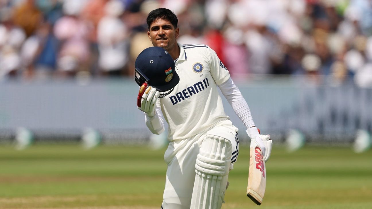 Gill walks Kohli’s path in flawless display of batting