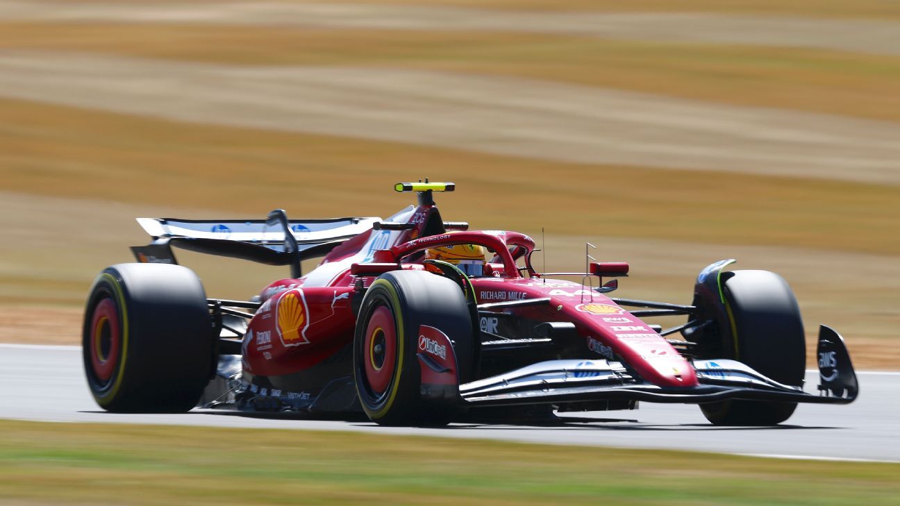 British GP: Lewis Hamilton sets pace in Friday’s first practice