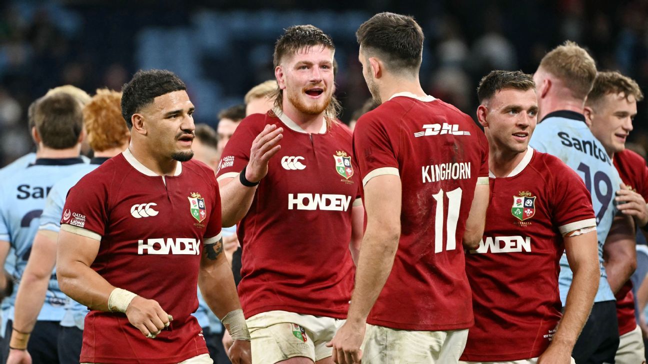 Lions remain unbeaten Down Under — but it was the Waratahs smiling in Sydney