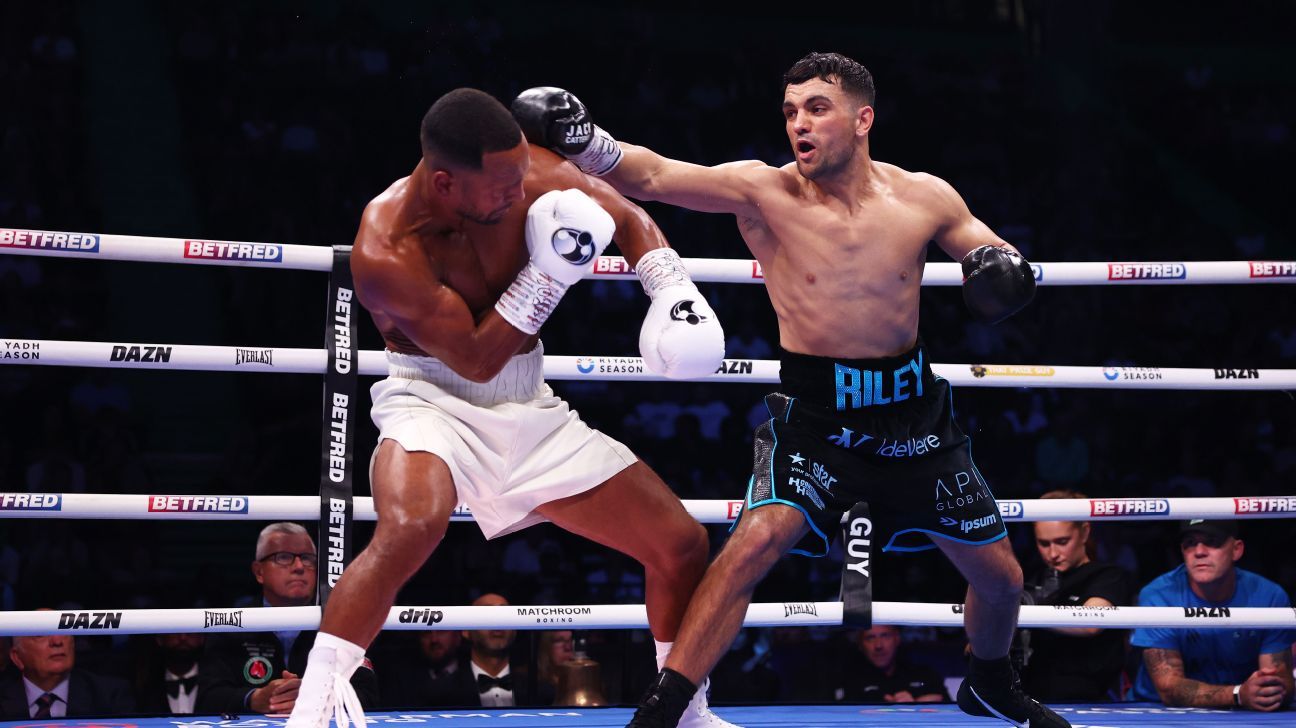 Jack Catterall beats Harlem Eubank as cuts stop fight after Round 6