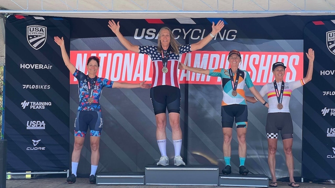 Female cyclist refuses podium after losing to transgender competitor