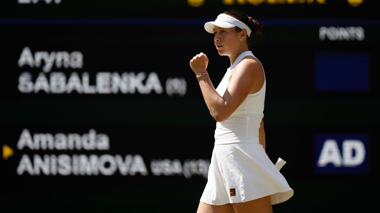 Upset at Wimbledon: Anisimova’s unexpected win the latest of resurgent career
