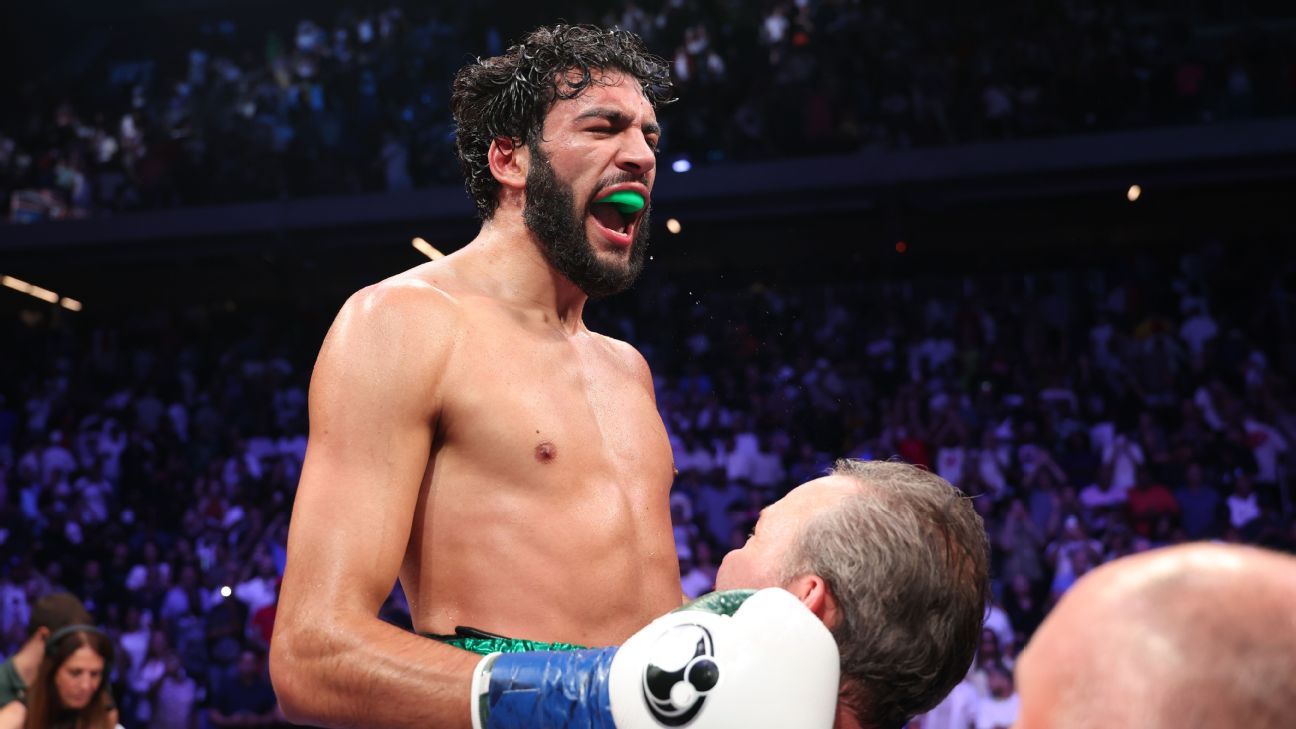 Sheeraz eyes Canelo fight after TKO win over Berlanga