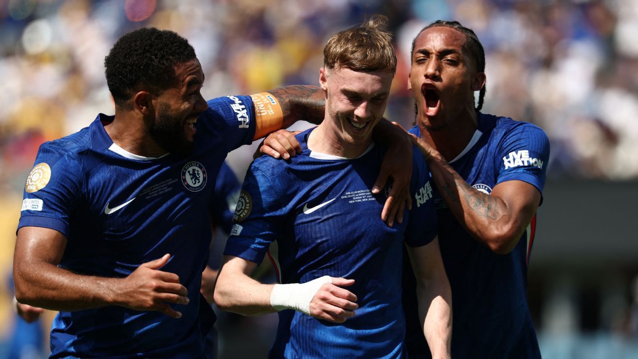 Palmer stars as Chelsea thrash PSG to win Club World Cup