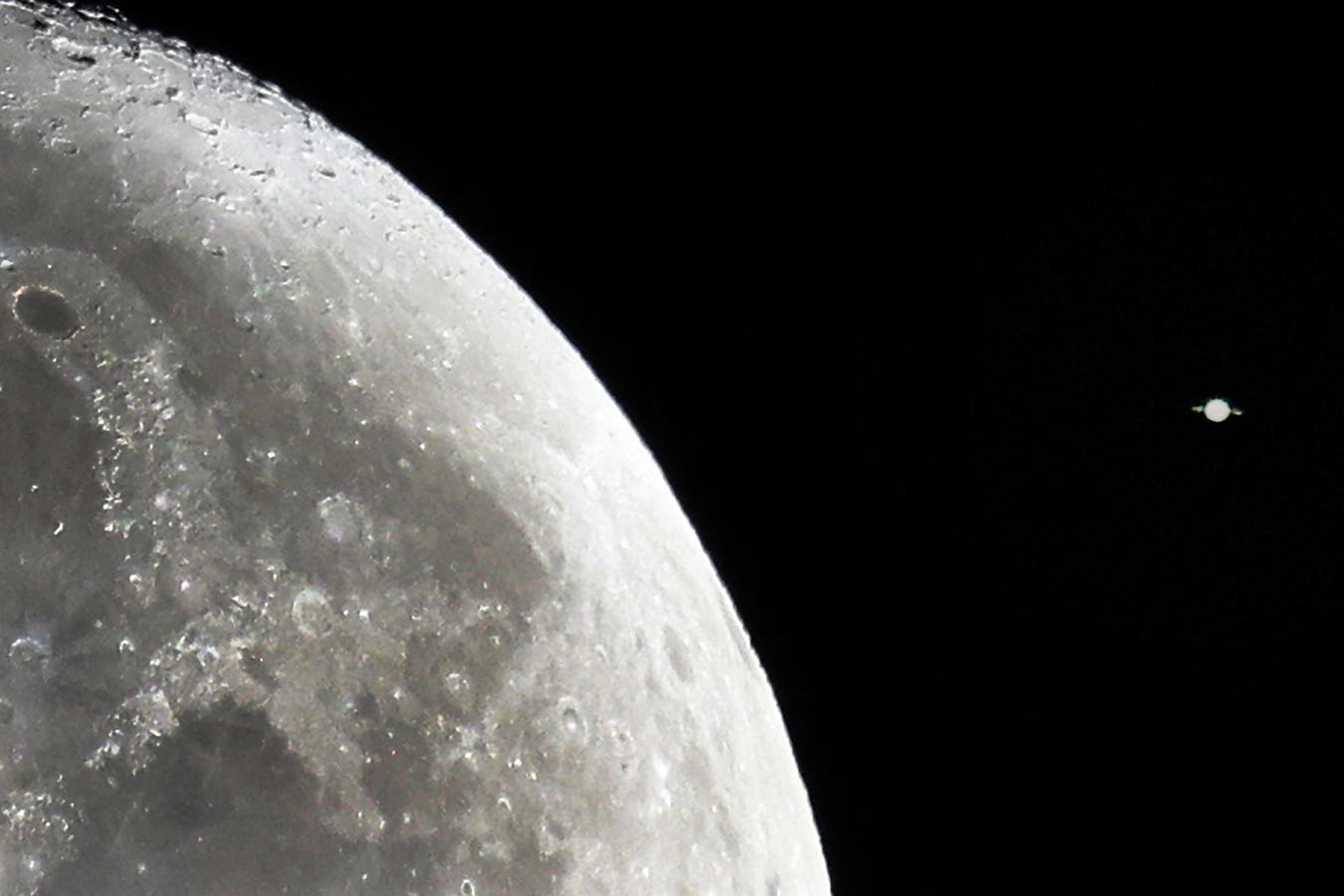 When To See The Moon And Saturn Pair Up On Tuesday Night