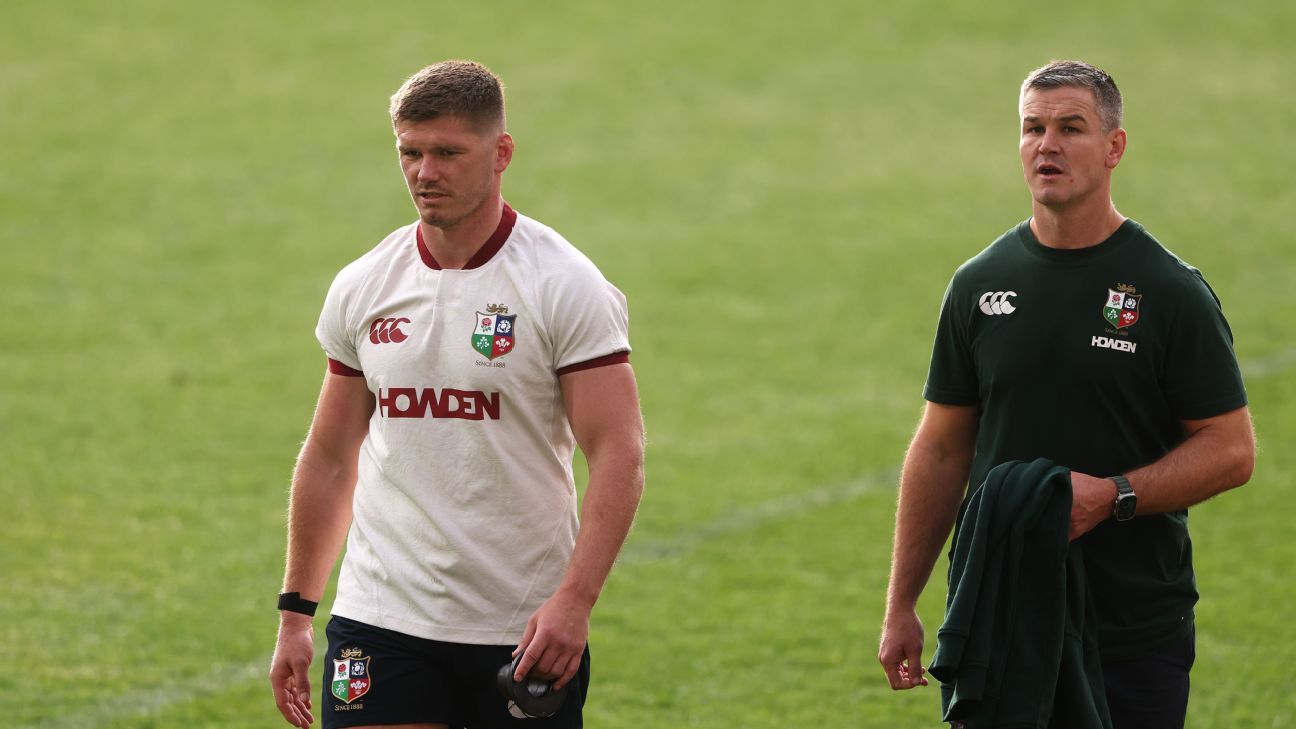 British and Irish Lions: We need to be ‘great’ to beat Australia – Sexton