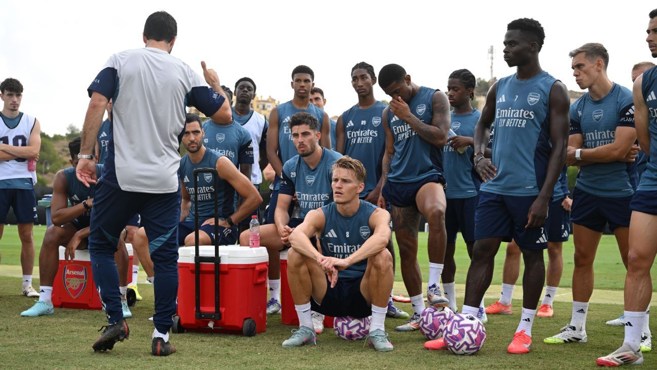 Arsenal head for pre-season tour without Gyökeres, Madueke