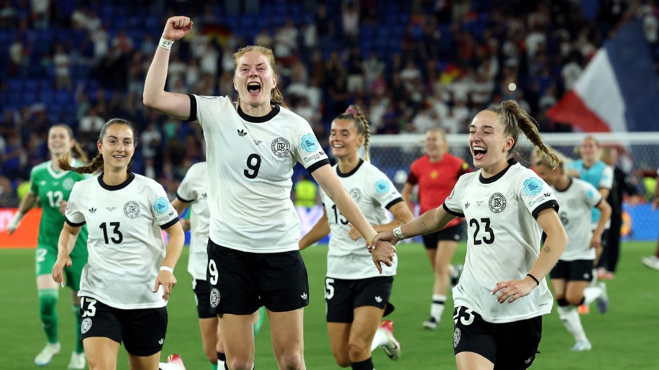 Germany defy odds to reach Euro 2025 semifinal; France crash out yet again