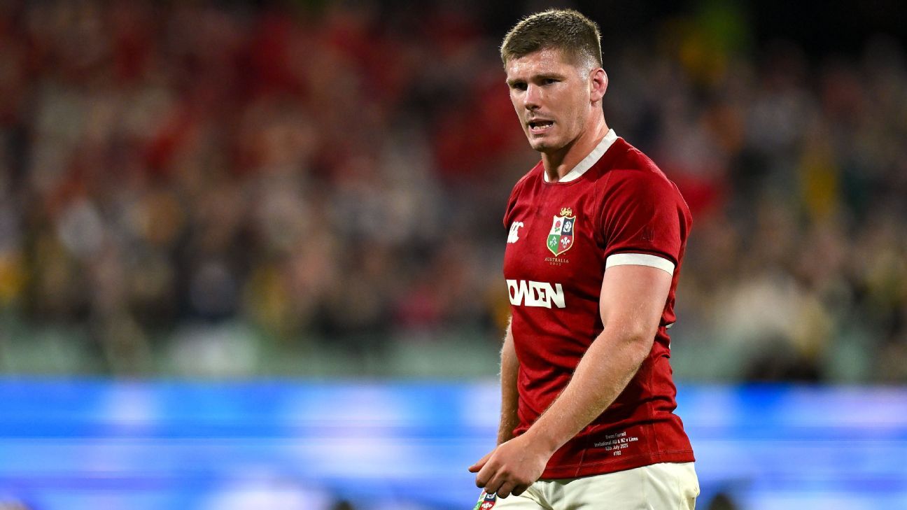 British and Irish Lions: Owen Farrell named captain vs. First Nations-Pasifika XV