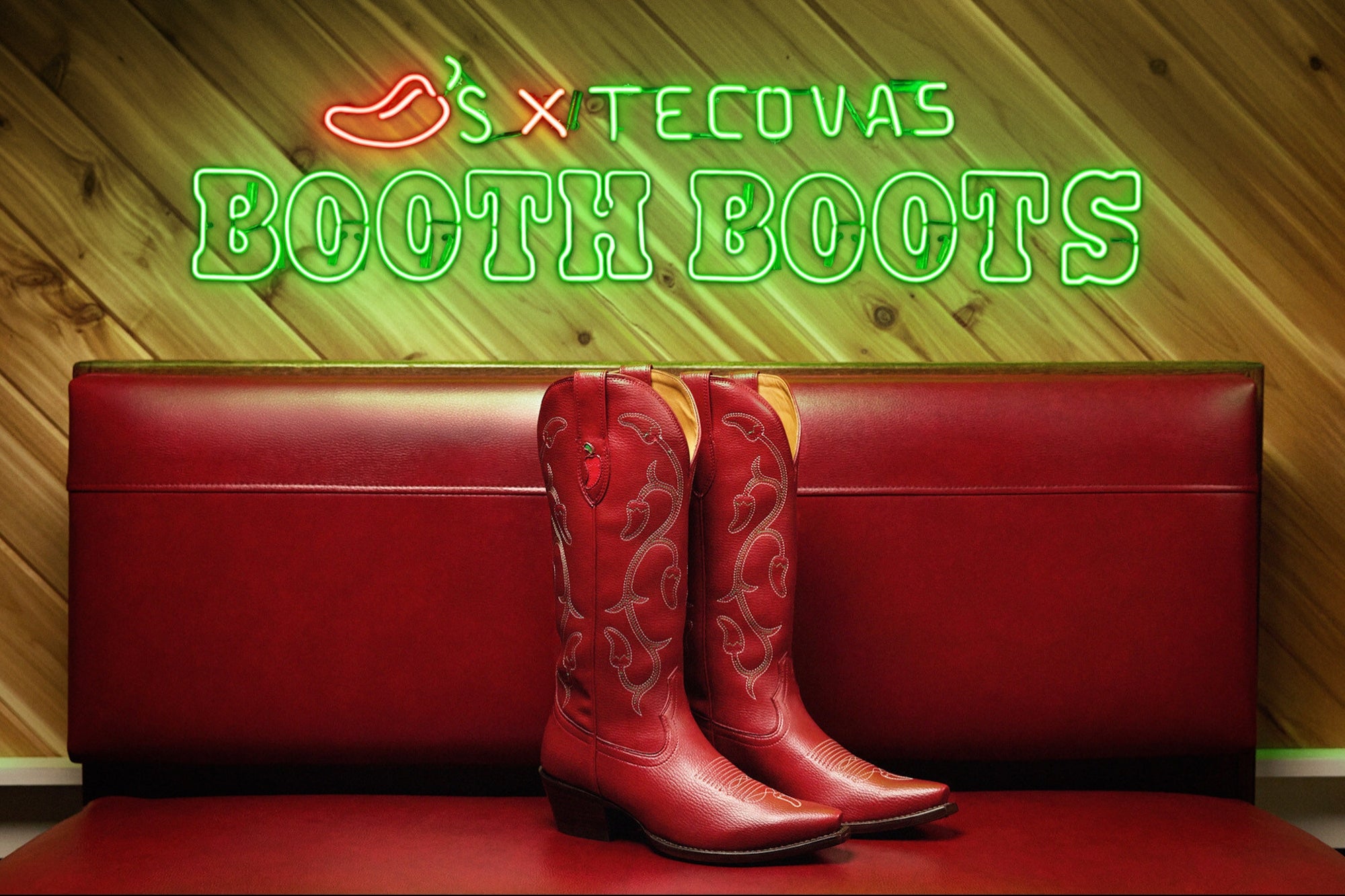 Chili’s Is Selling Boots, Belts Made From Its Red Booths