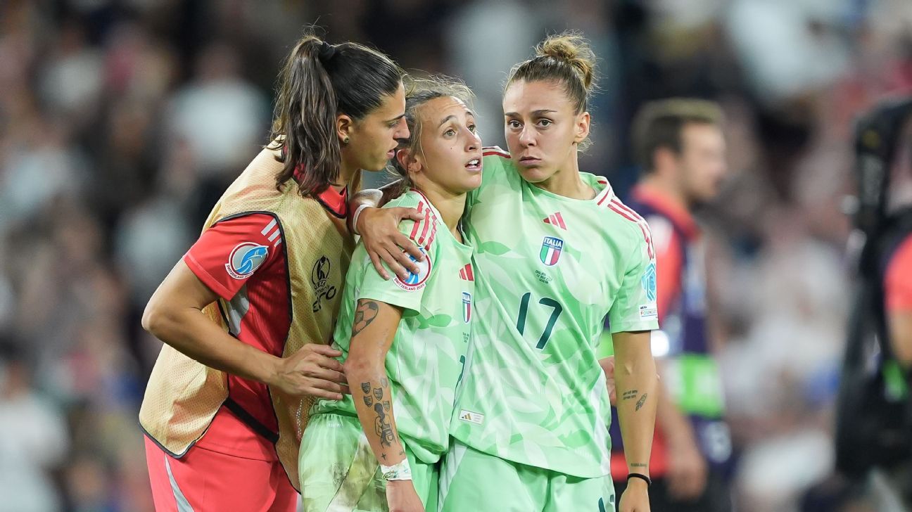 Heartbroken Italy fall one minute short of Euros dream