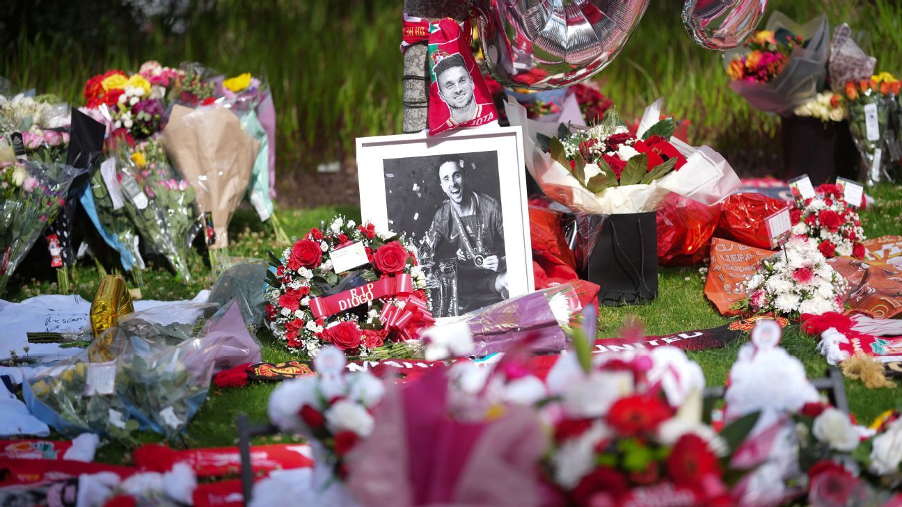 Diogo Jota’s wife posts touching tribute on wedding anniversary