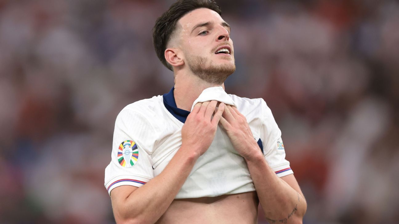 Declan Rice: Euro 2024 final defeat affected Arsenal form