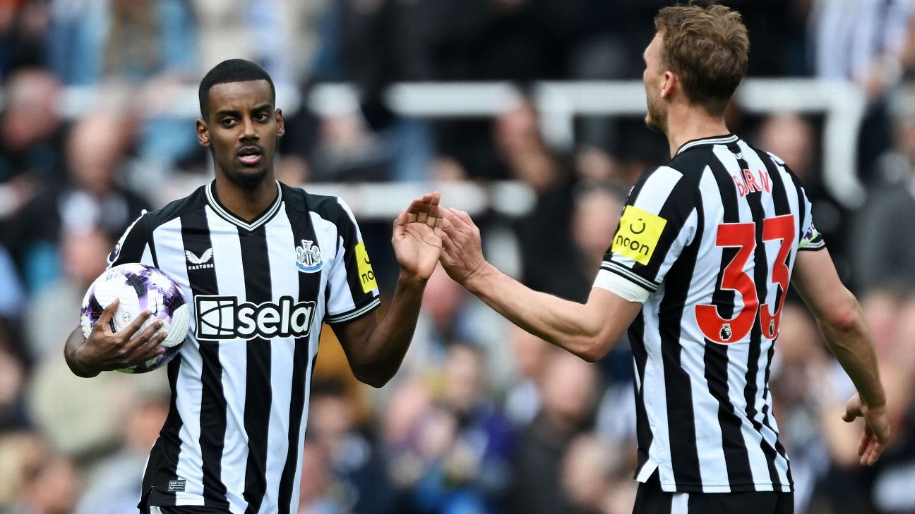 Newcastle’s Dan Burn: We’d be upset if Alexander Isak leaves