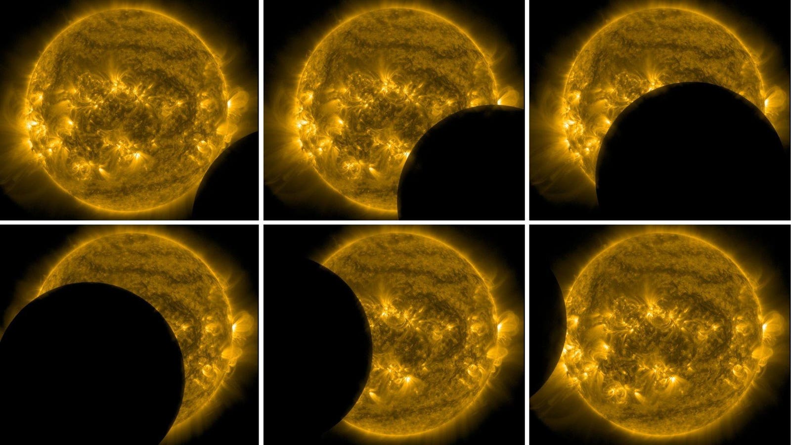 NASA Just Snapped A Rare Solar Eclipse From Space — See The Photos