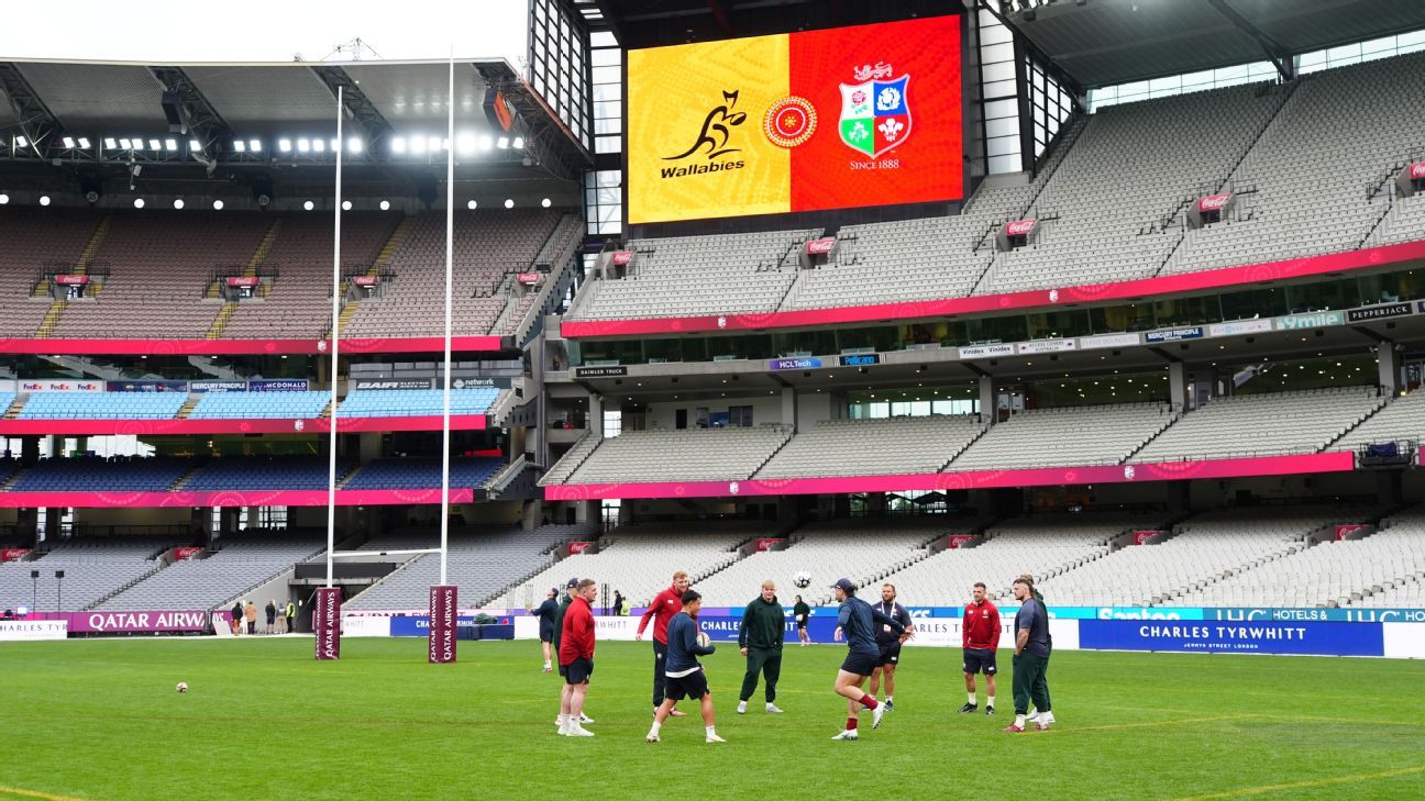Australia vs. British and Irish Lions: Second Test live updates