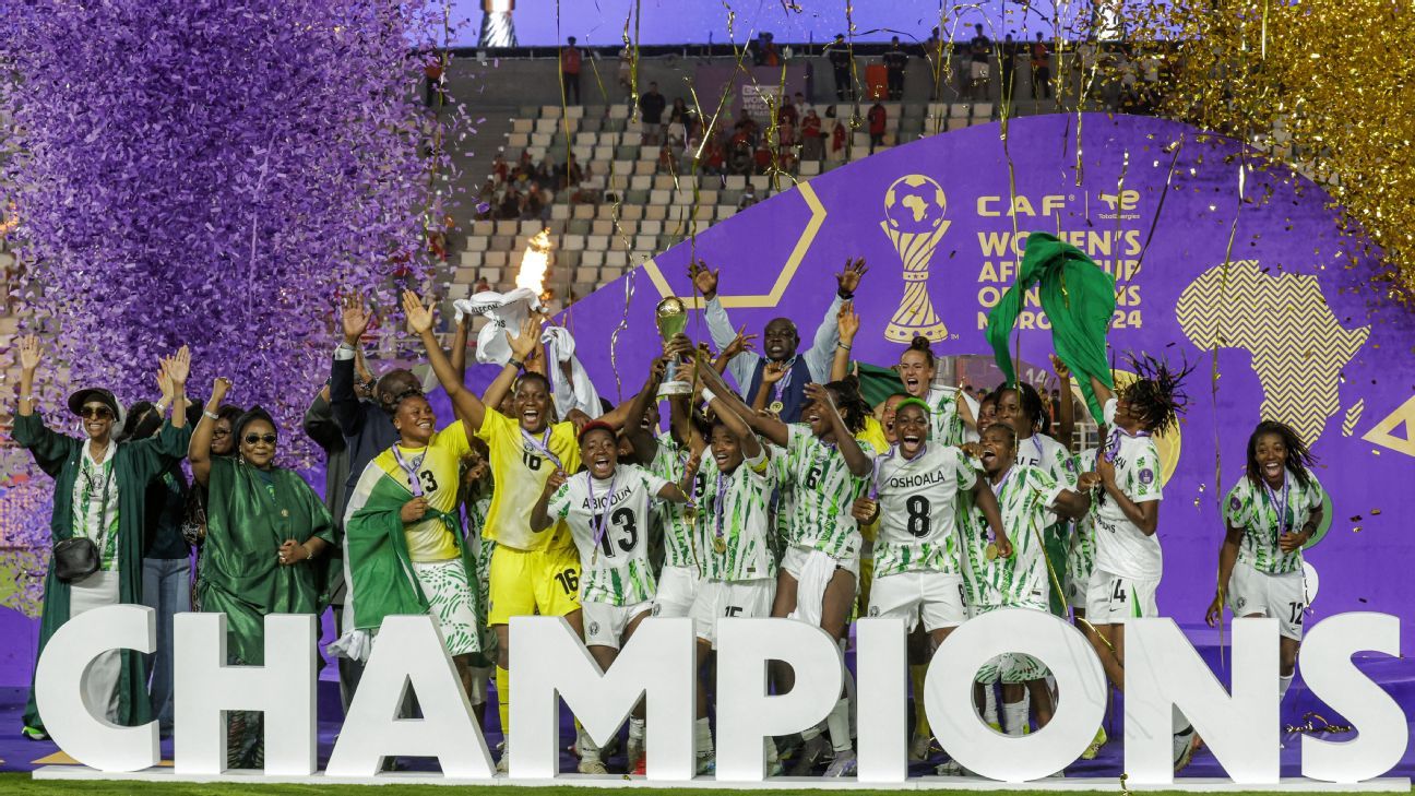 Nigeria fight back to stun Morocco for 10th WAFCON title