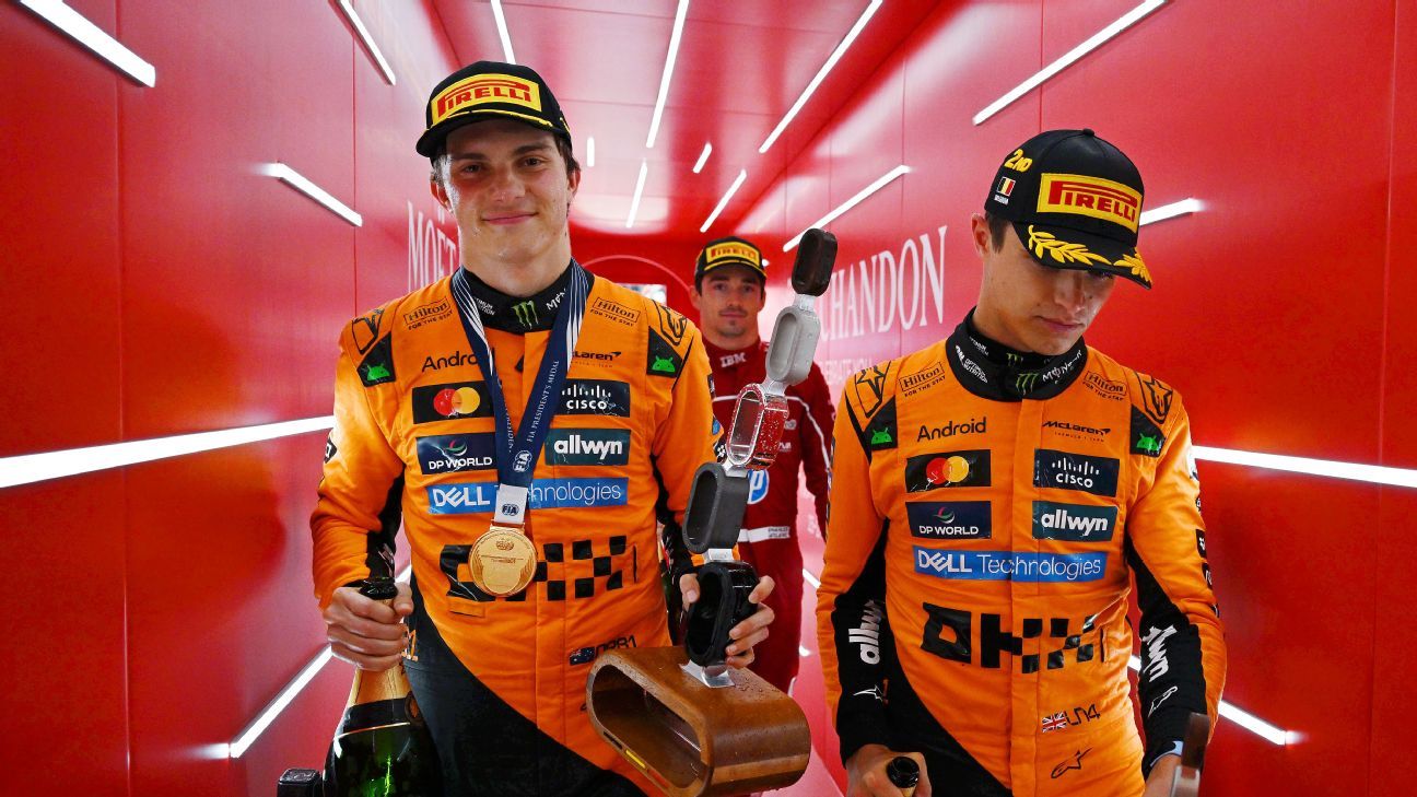 Dominant Oscar Piastri wins Belgian GP, extends F1 championship lead