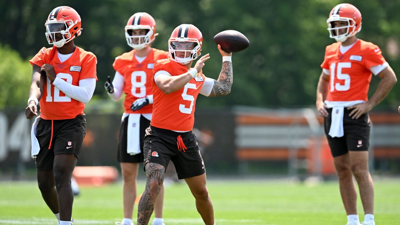 Predicting preseason QB battles: Browns, Colts, Giants, Saints