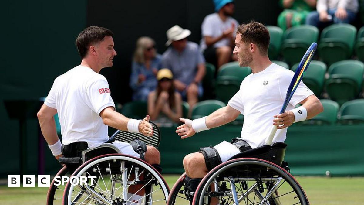 Wimbledon 2025 results: Alife Hewett and Gordon Reid into doubles final