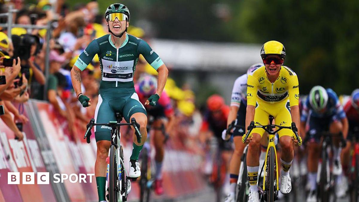 Tour de France Femmes: Marianne Vos retains yellow jersey as Lorena Wiebes wins stage four