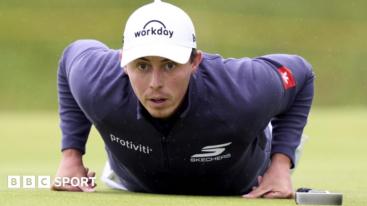 The Open 2025: Matt Fitzpatrick says pressure on Scottie Scheffler