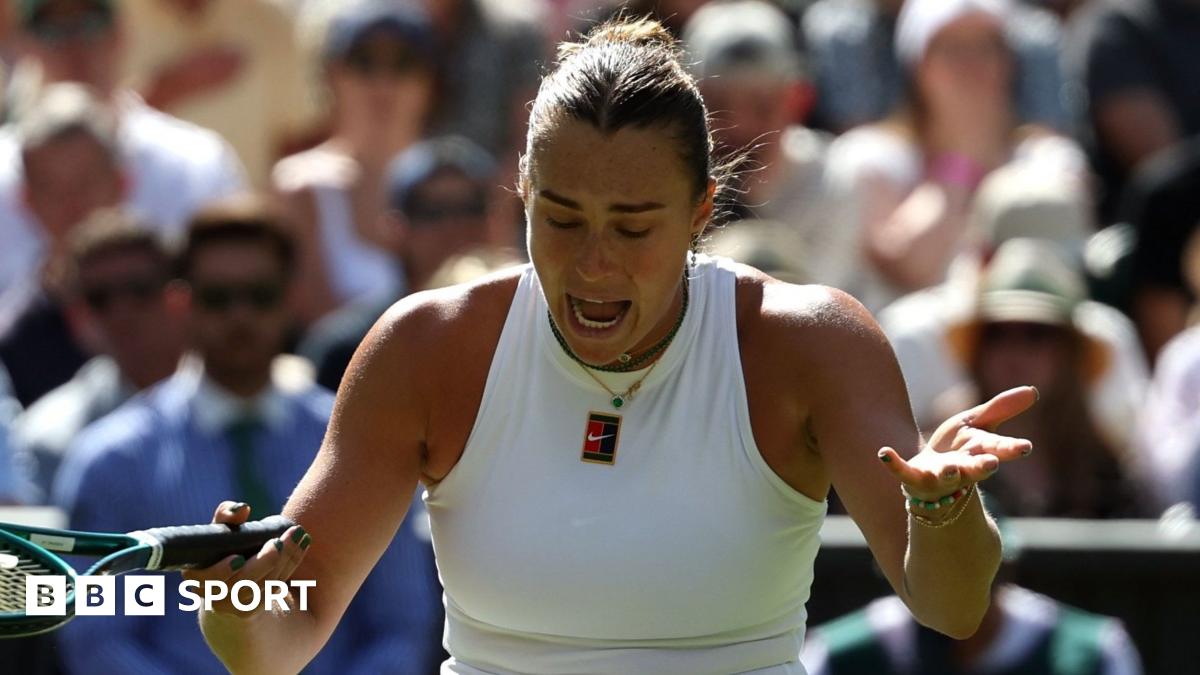 Wimbledon 2025 results: Aryna Sabalenka survives almighty scare to beat Laura Siegemund and reach semi-finals