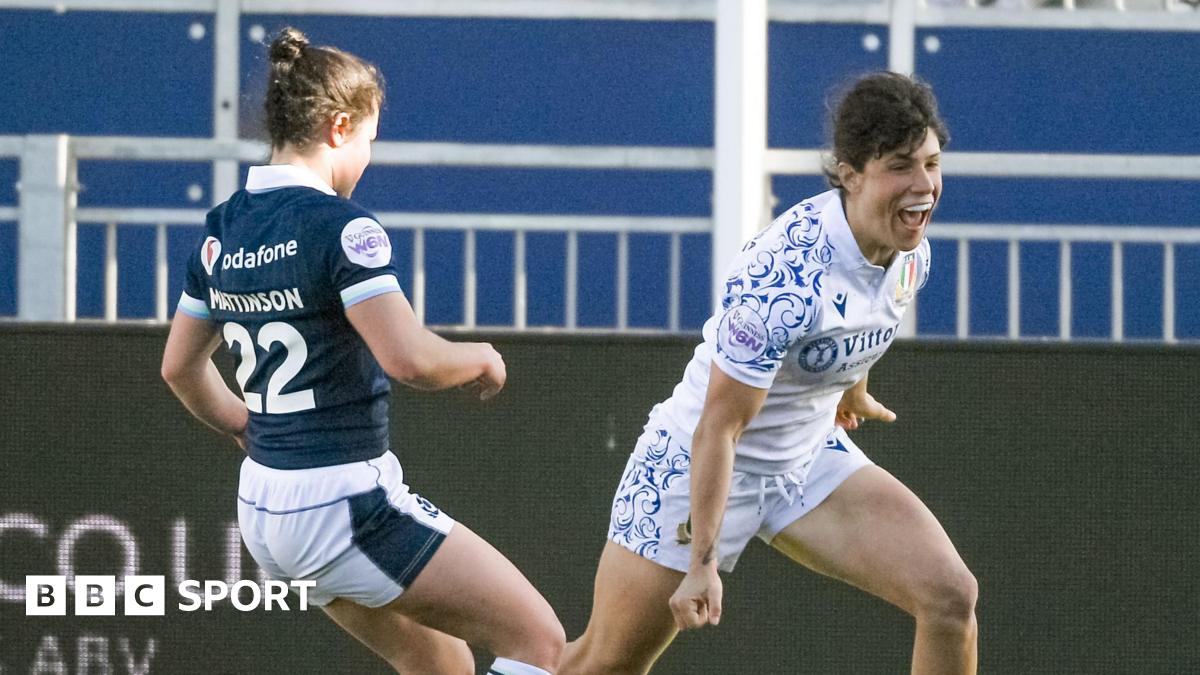 Rugby World Cup warm-up: Scotland beaten by Italy in Parma