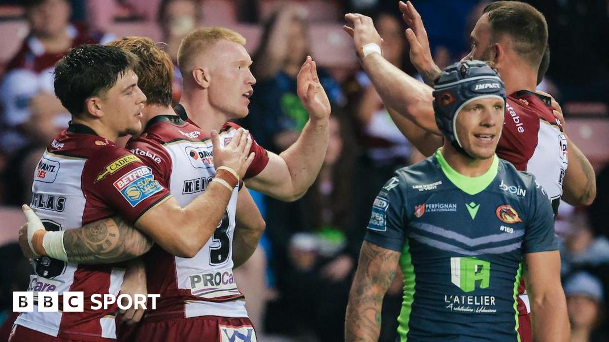 Super League: Wigan Warriors 28-18 Catalans Dragons