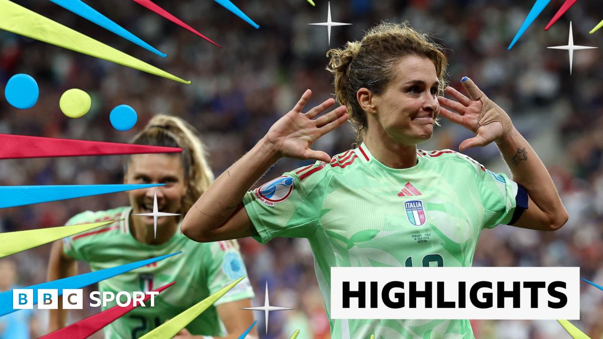 Italy score 90th-minute goal to beat Norway – highlights