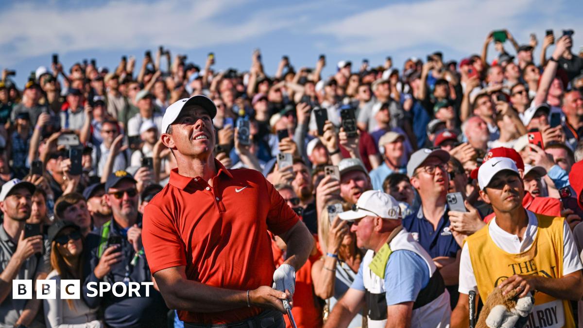 The Open 2025: Rory McIlroy takes ‘insane’ Royal Portrush crowd on thrill ride