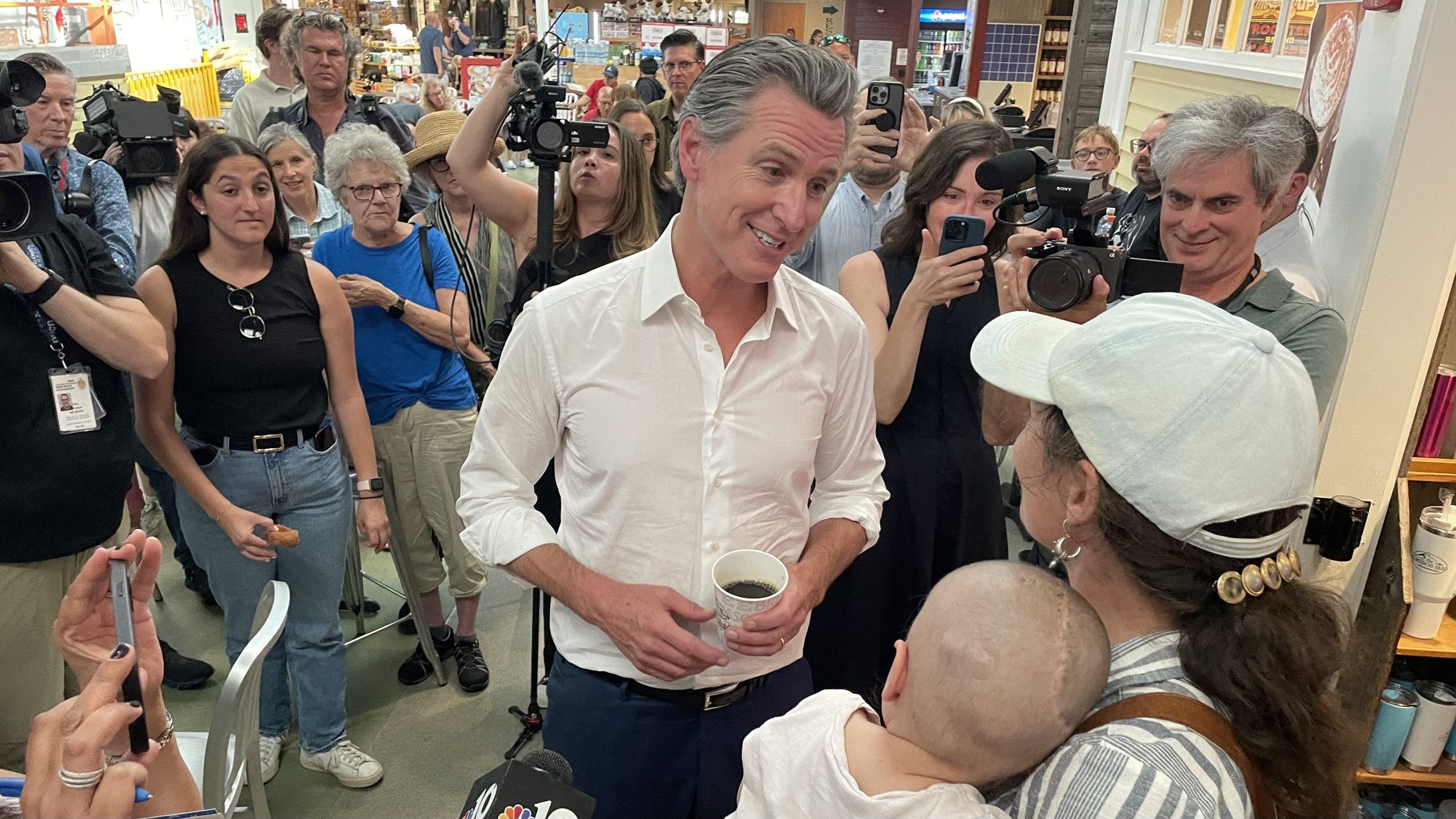 Newsom’s South Carolina trip draws backlash from state Republicans