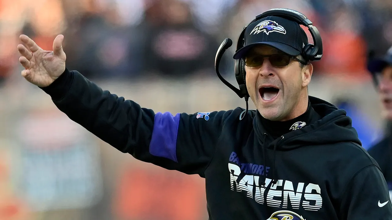 Ravens coach John Harbaugh defends White House meeting with Trump