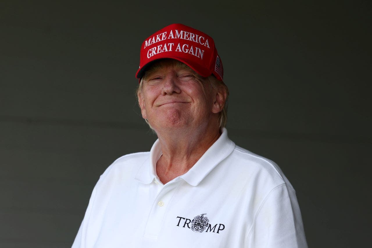 Trump marks six months in office, prepares for Scotland trip