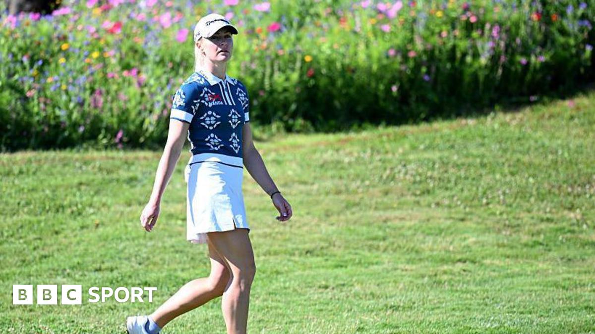 Evian Championship: Charley Hull withdraws with illness