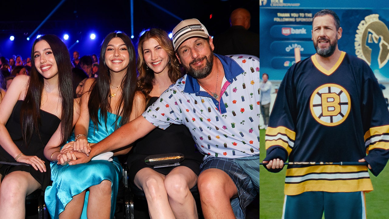 Adam Sandler’s daughters join him in ‘Happy Gilmore 2’ Netflix sequel