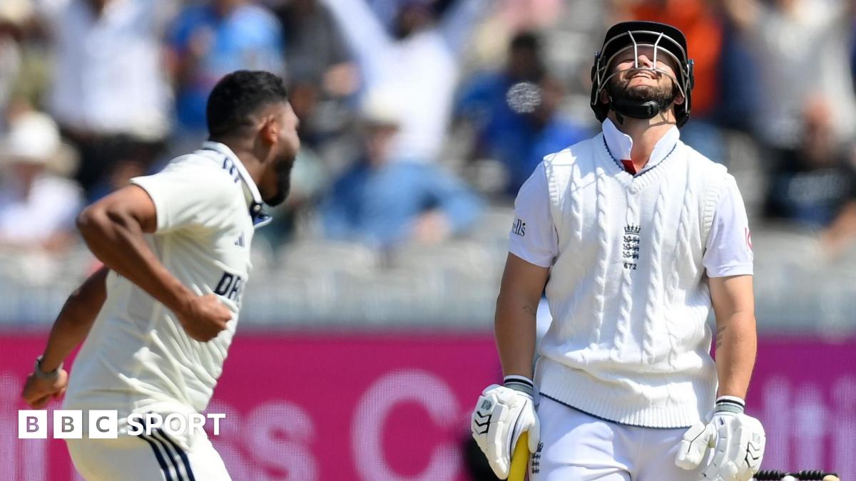India’s Mohammed Siraj punished for clash with England’s Ben Duckett