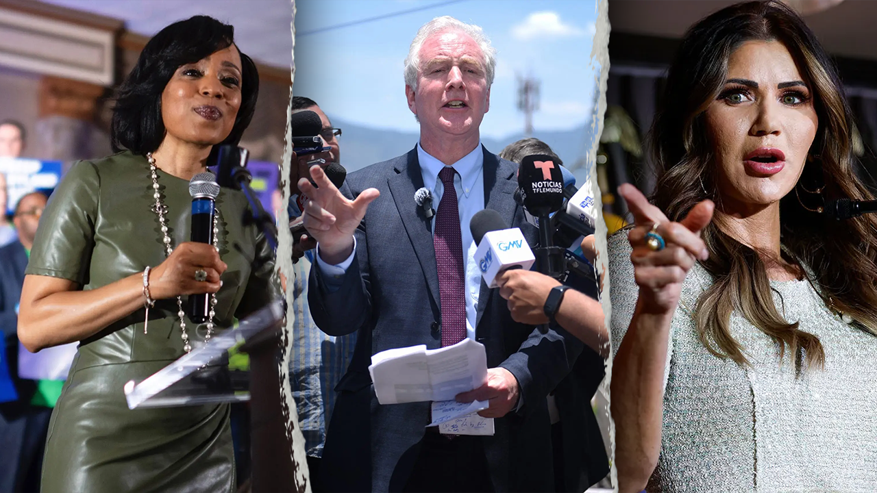 Trump DHS mocks Chris Van Hollen, other Dems for staging ‘photo op’ outside ICE facility